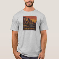 Needles Highway South Dakota Red Sky