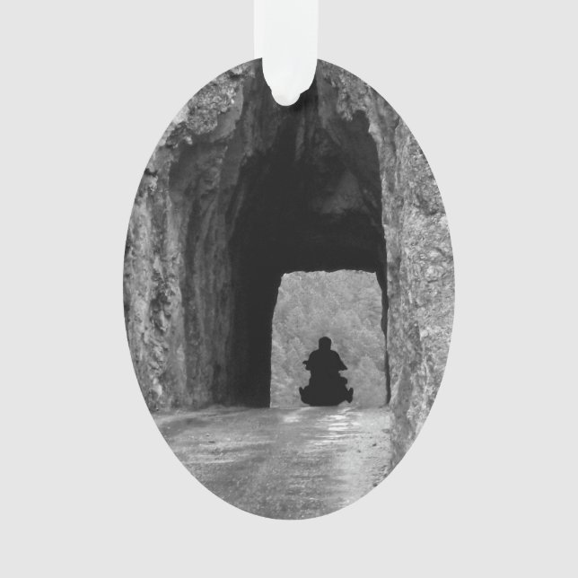 Needles Highway Tunnel Ornament (Front)
