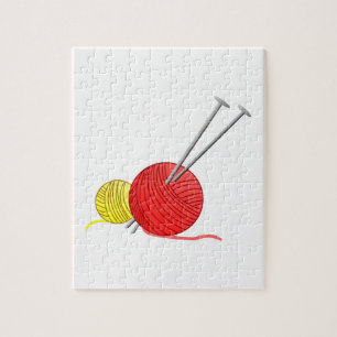 Needles & Yarn Jigsaw Puzzle