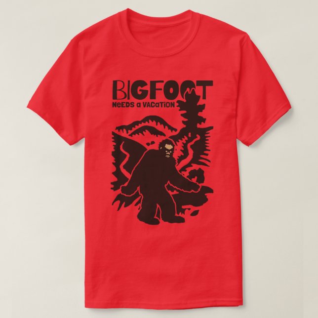 Needs a Vacation T-Shirt (Design Front)
