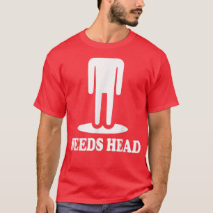 Needs Head Funny Halloween Costume Headless Man T-Shirt