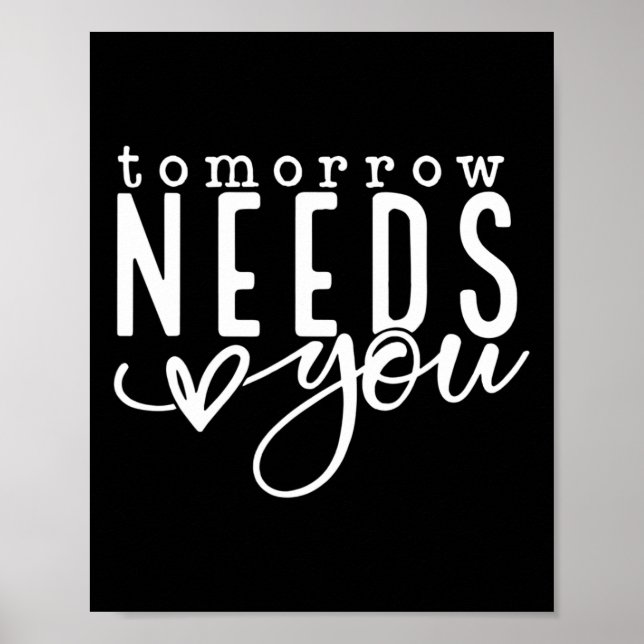Needs You Mental Health Problems Awareness Month  Poster (Front)