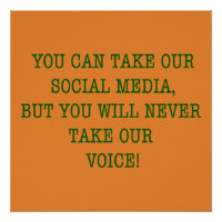 Neer Take Our Voice!
