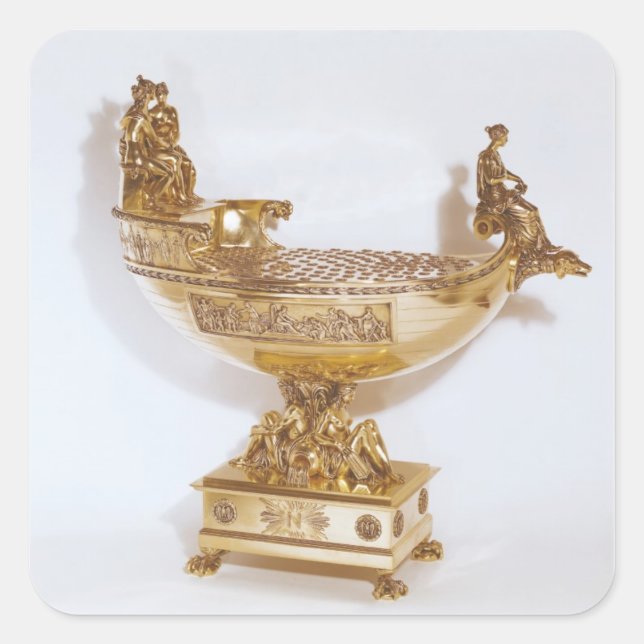 Nef belonging to Empress Josephine de Square Sticker (Front)