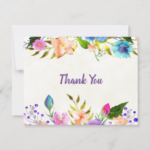 Nefeli Flat Thank You Card