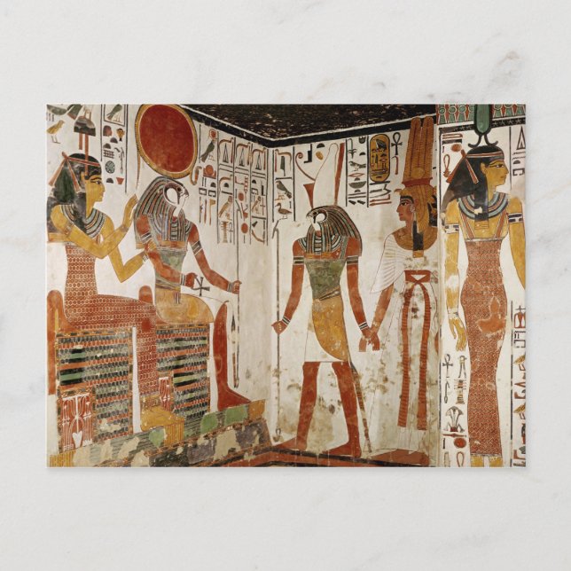 Nefertari is brought before the god postcard (Front)