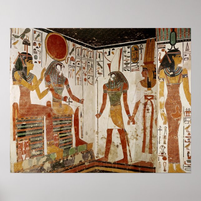 Nefertari is brought before the god poster (Front)