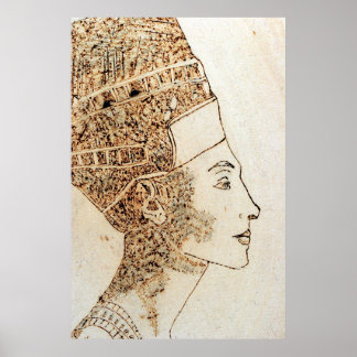 Nefertit, Queen of Egypt Poster