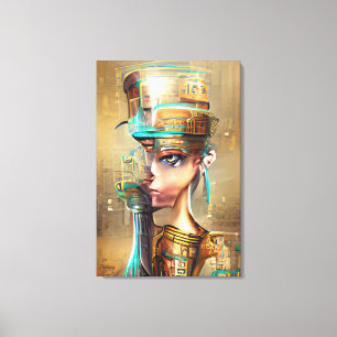 Nefertiti canvas print