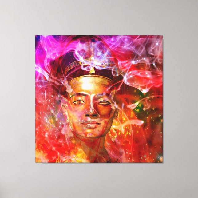 Nefertiti Egyptian queen Canvas Print (Front)