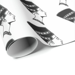 Nefertiti Egyptian Queen Egypt History Wrapping Paper