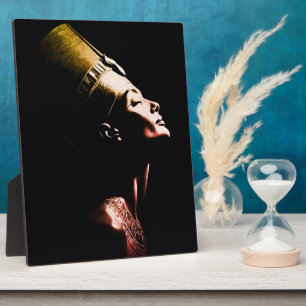 Nefertiti Egyptian Queen Minimalist Portrait Plaque