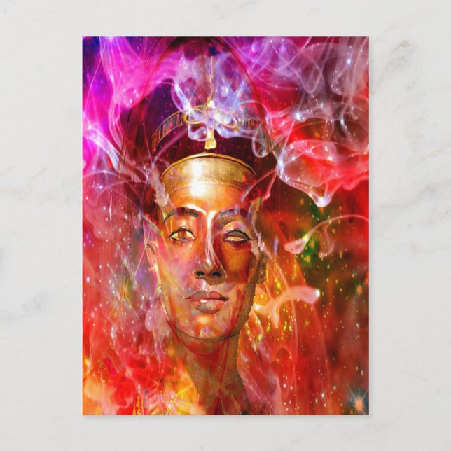 Nefertiti Egyptian queen Postcard (Front)