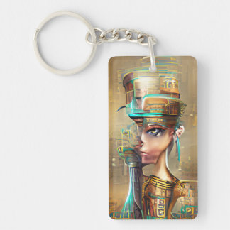 Nefertiti Keychain