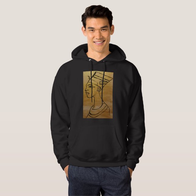 Nefertiti Men Pullover Hoodie (Front Full)