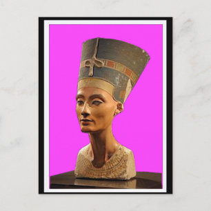 Nefertiti The Egyptian Royal Wife, Art Postcard