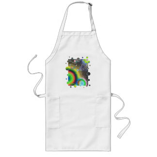 Negative Enamel Sunburst Fun Frame Long Apron