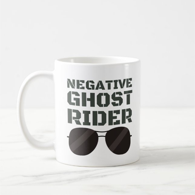 Negative Ghost Rider Coffee Mug (Left)
