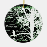 Negative Night Vision Nevermore Raven Silhouette