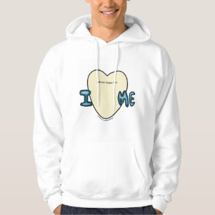 Negatives I Love Me Bubbly Design Hoodie