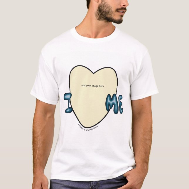 Negatives I Love Me Bubbly Design T-Shirt (Front)