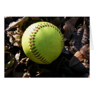 Neglected Softball Card