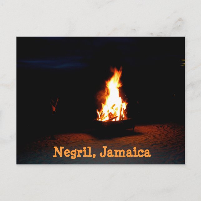 Negril Jamaica Postcard (Front)