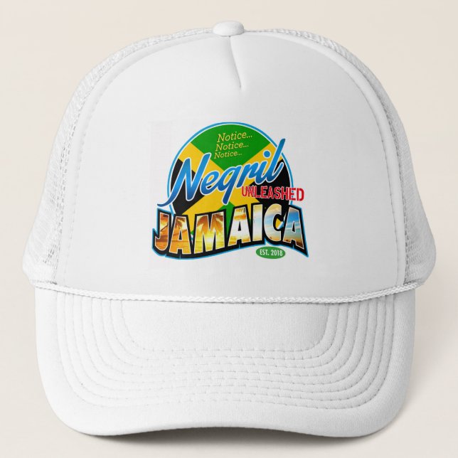 Negril unleashed Jamaica logo hat (Front)