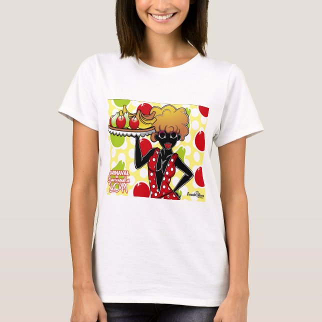 negrita puloy frutas T-Shirt (Front)