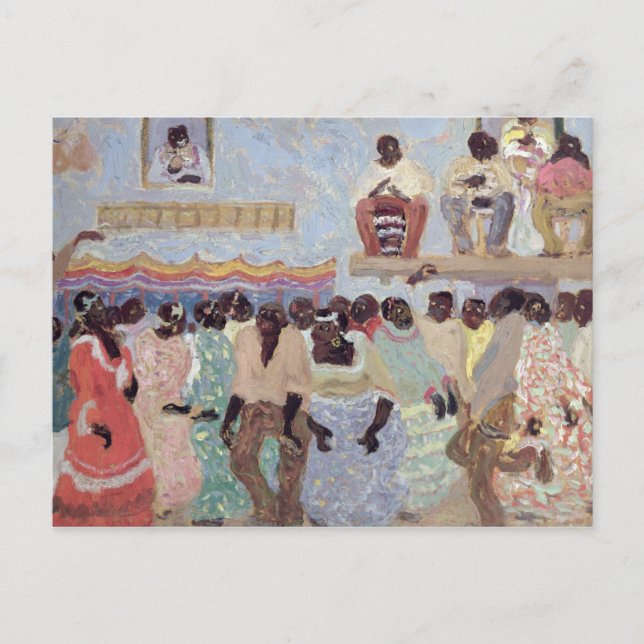 Negro Dance Postcard (Front)