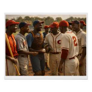 Negro League All Stars Post Game Chat Poster