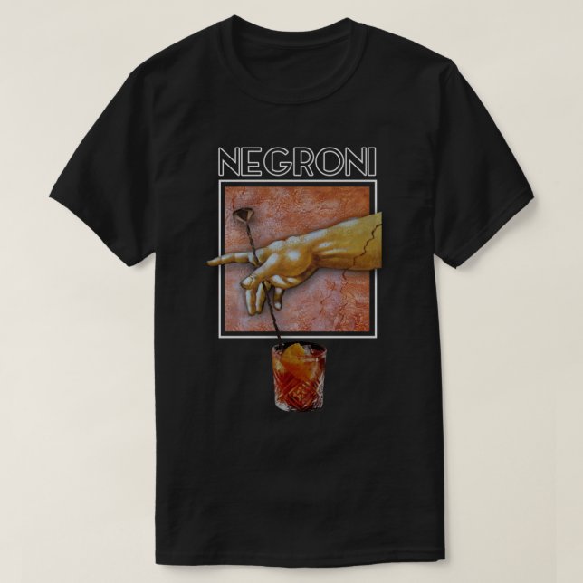 NEGRONI al fine art bartender    T-Shirt (Design Front)