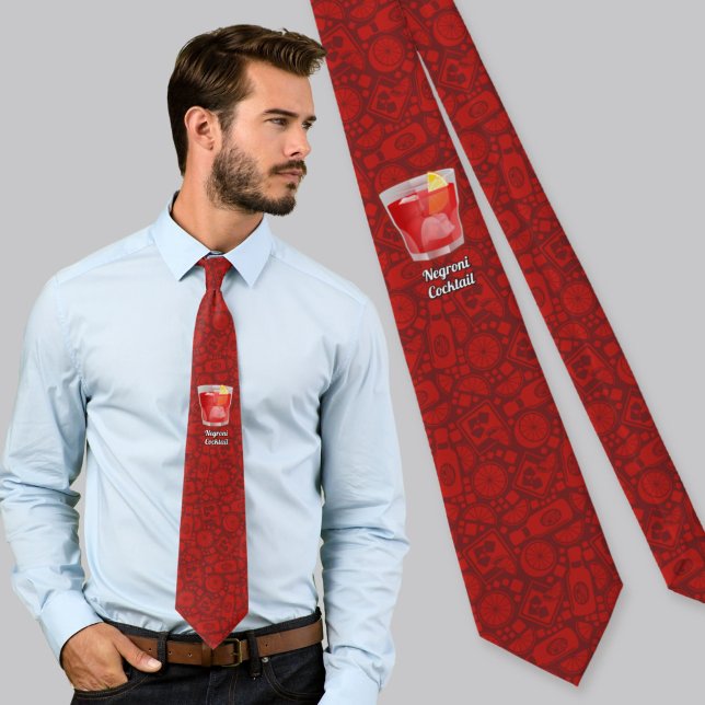 Negroni Cocktail Tie (Creator Uploaded)