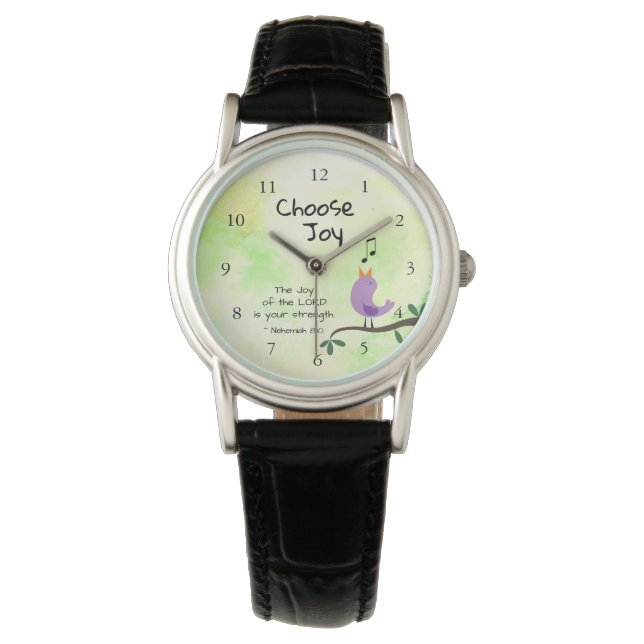 Nehemiah 8:10 Joy of the Lord is Your Strength Watch (Front)