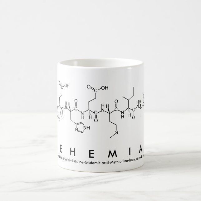 Nehemiah peptide name mug (Center)