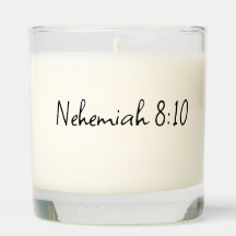 Néhémie 8:10 Bougie