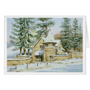 Neige à la porte de loge de Stowell