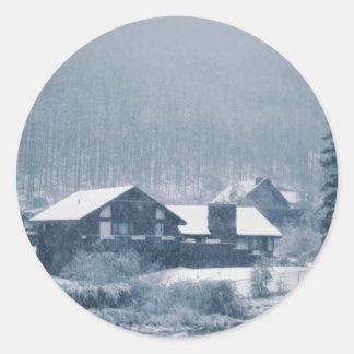 Neige Dans Les Stickers Aspen