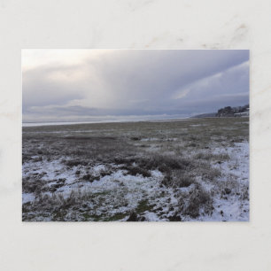 Neige De L'Autre Côté De La Carte postale
