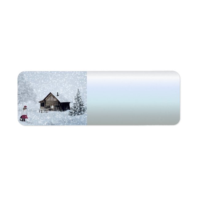 Neige de Noël au Cabine (Devant)