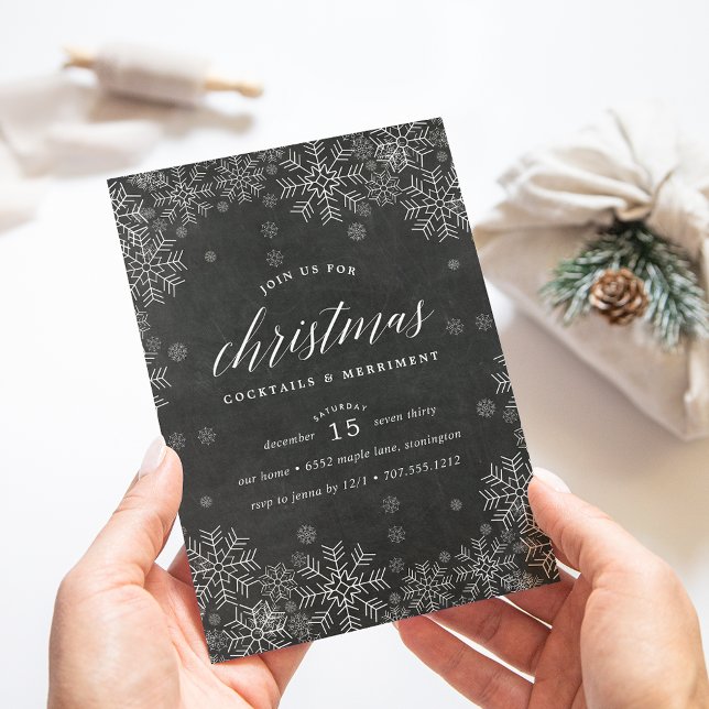 Neige | Invitation à la fête de Noël (Créateur téléchargé)