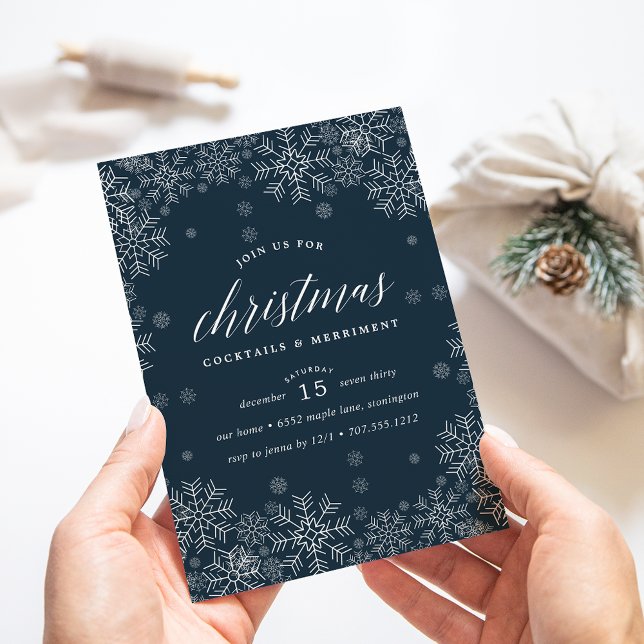 Neige | Invitation à la fête de Noël (Créateur téléchargé)