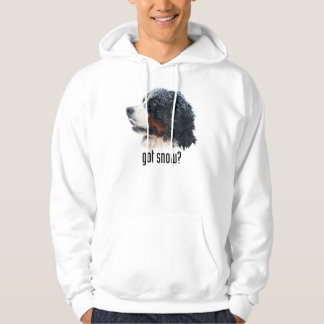 neige obtenue ? Sweat - shirt à capuche de Bernese