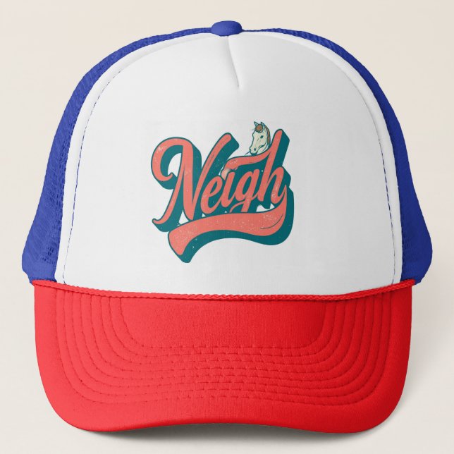 NEIGH TRUCKER HAT (Front)