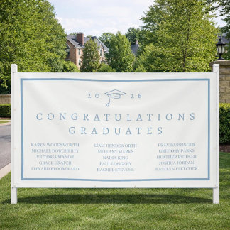 Neighborhood High School Graduation Banner