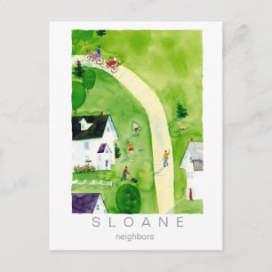 neighbors postcard
