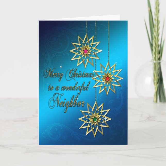 Neighbour Christmas card (Front)