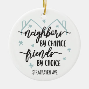 Neighbour Christmas Tree ornament gift Custom