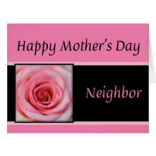 Neighbour Happy Mother's Day rose card