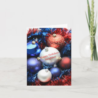 Neighbour Merry Christmas card